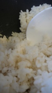 This is how to cook rice in a rice cooker